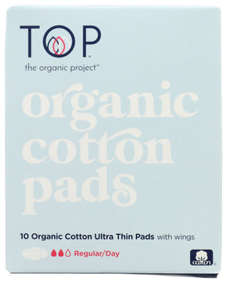 Top The Organic Pads Cotton Thin  Wings