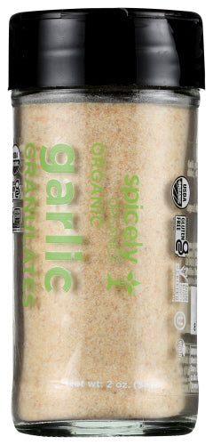 Spicely Organics Spice Grlc Granulates Jar