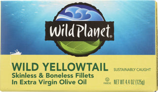 Wild Planet Yellowtail Wld Fllt Evoo