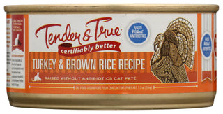 Tender And True Cat Fd Turkey & Brn Rice