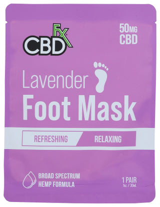 Cbdfx Foot Mask Cbd Lavender