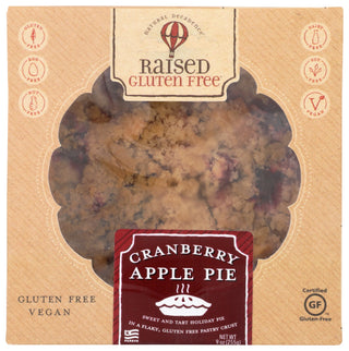 Raised Gluten Free Pie Crnbrry Apple Gf Vegn