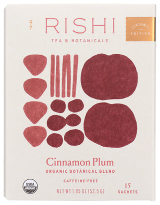 Rishi Tea Tea Cinnamon Plum 15pc