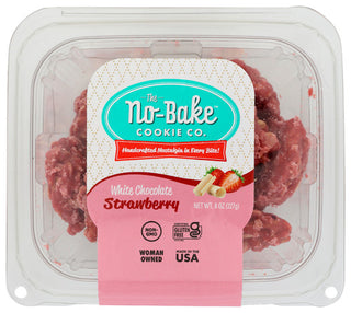 No Bake Cookie Tub Wht Choc Strwb