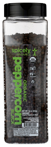 Spicely Organics Spice Black Peppercrn Org