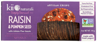 The Crisp Bakery Crisps Raisin Pumpkn Flax