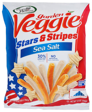 Sensible Portions Straw Veggie Star Stripes