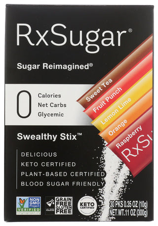 Rxsugar Allulose Swealthy Stix 6flvr P