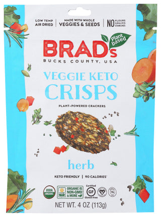 Brads Plant Based Crisp Veggie Herb