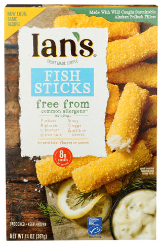 Ians Natural Foods Fish Stick Wfgf Family Pk
