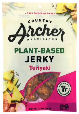 Country Archer Jerky Plnt Based Teriyaki