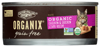 Castor & Pollux Cat Fd Can Org Chkn & Lvr P