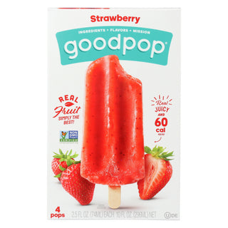 Goodpops Pop 4ct Strawberry