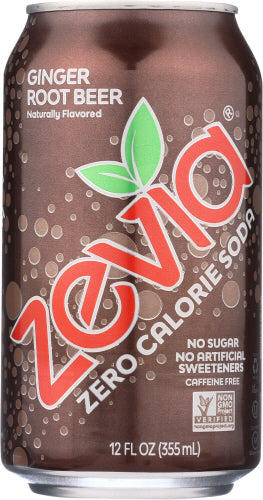 Zevia Soda Rootbr Gngr Ntrl 6pk