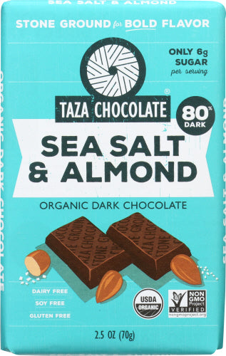 Taza Chocolate Choc Amaze Almond Salt