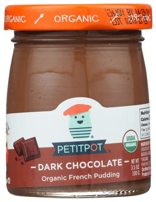 Petit Pot Pudding Dark Chocolat Org