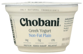 Chobani Yogurt Grk Nf Plain
