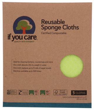 If You Care Cloth Spnge Ntrl