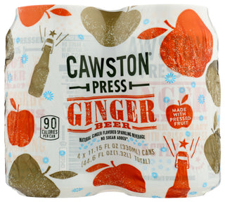 Cawston Press Ginger Beer Sprkl 4pk