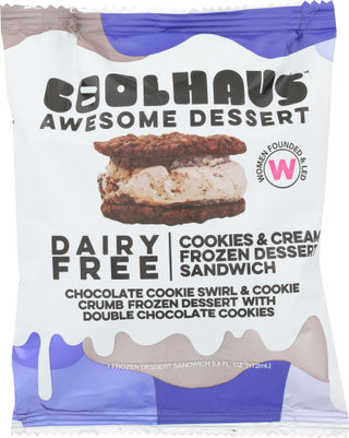 Coolhaus Ice Crm Sndwh Df Ckie Crm