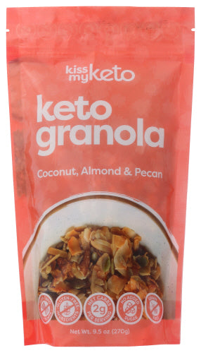 Kiss My Keto Granola Ccnut Almnd Pecan