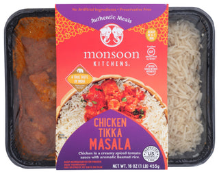 Monsoon Kitchens Inc Chckn Tikka Masala Tray
