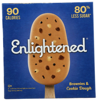 Enlightened Ice Crm Bar Brwnie Cookie