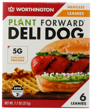 Worthington Deli Meatless Hotdog