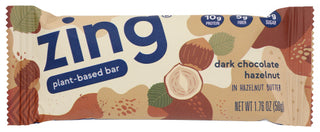 Zing Bars Bar Dark Choc Hazelnut Gf