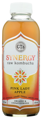 Gt Enlightened Synergy Kombucha Pink Lady Basil
