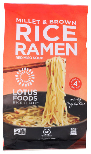 Lotus Foods Rice Ramen Miso Mille