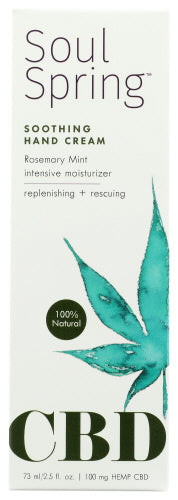 Soulspring Cream Hand Cbd 100mg