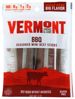 Vermont Smoke Beef Bbq Stck Go Pk