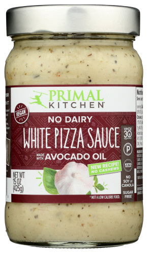 Primal Kitchen Pizza Sauce Whte No Dairy