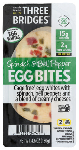 Three Bridges Egg White Spnch Bel Peper