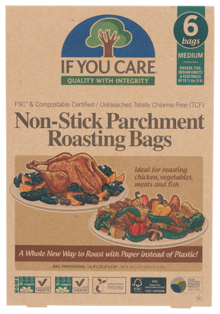 If You Care Parchment Rstng Bags Med