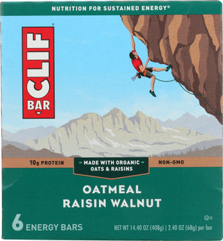 Clif Bar Raisin Walnut 6pc