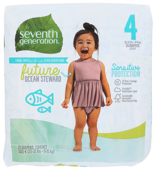 Seventh Generation Diaper Small Stg 4