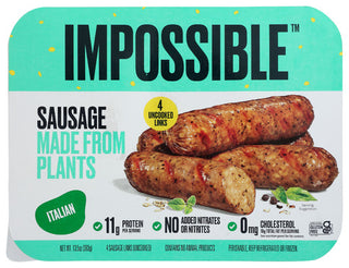 Impossible Foods Plnt Sausage Italian Lnks
