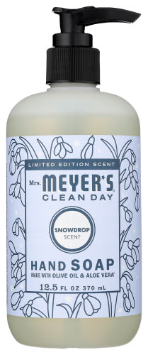 Mrs Meyers Clean Day Soap Hand Lq Hol Snw Drp