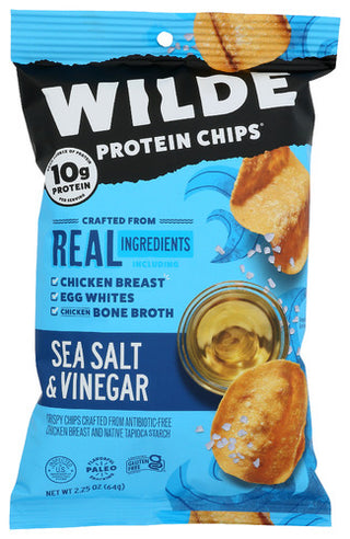 Wilde Snacks Chips Chicken Ssalt Vngr