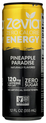 Zevia Enrgy Pineapple Paradise