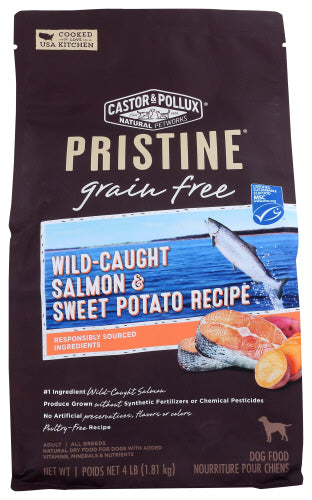 Castor & Pollux Dog Fd Dry Prs Gf Salmon