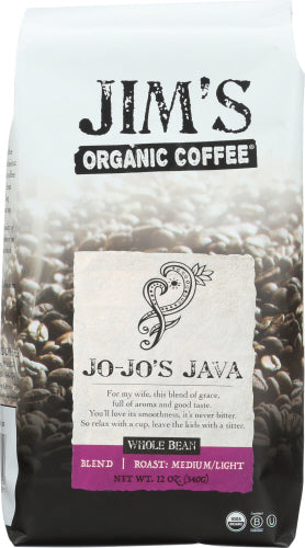 Jims Organic Coffee Coffee Bean Jojo Java Org