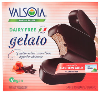 Valsoia Bar Cashew Sltd Caramel