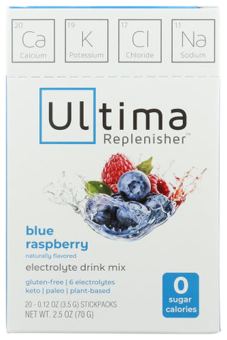 Ultima Replenisher Electrolyte Blu Rsp 20pkt