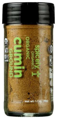 Spicely Organics Spice Cumin Ground Jar