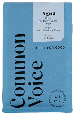Common Voice Coffee Co Coffee Lt Roast Agua Blen