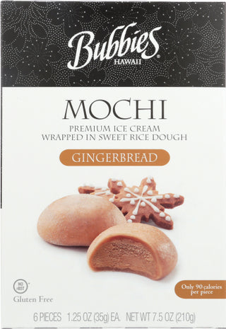 Bubbies Ice Cream Gngrbrd Cookie