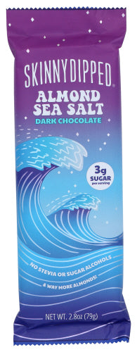 Skinnydipped Bar Dark Choc Alm Sea Slt